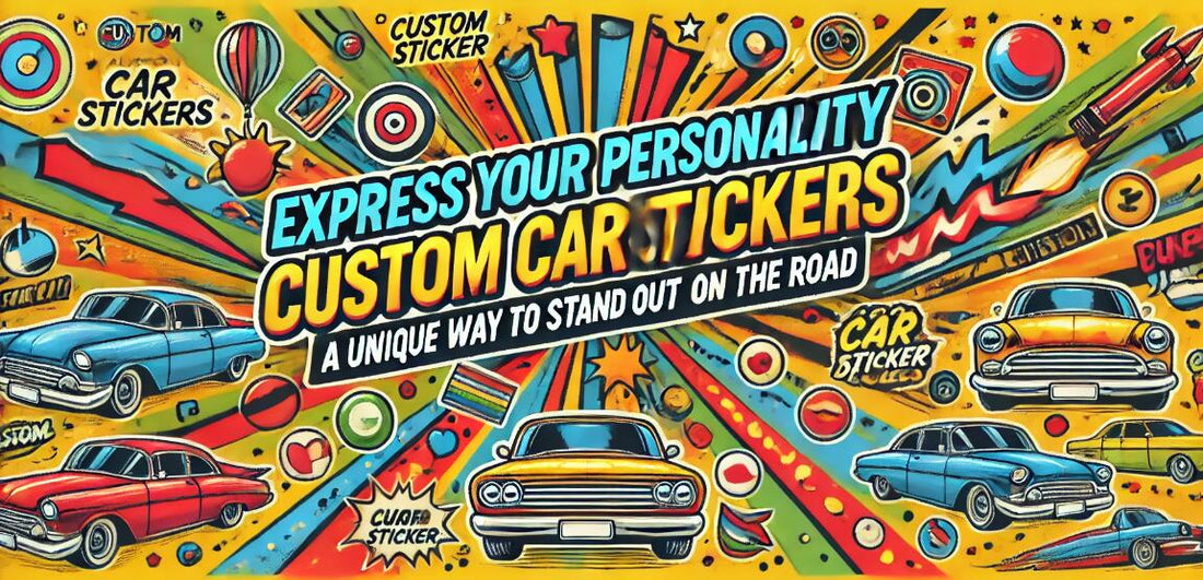 Express Your Personality with Custom Car Stickers: A Unique Way to Stand Out on the Road