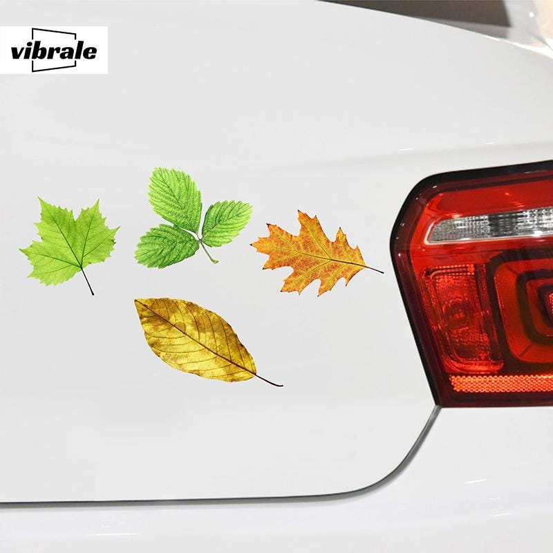 leaf Stickers | Car Stickers | Car Decals | Refrigerator sticker | Bumper sticker | Diary sticker |  Scrapbook Stickers | Waterproof