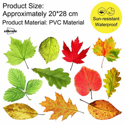 leaf Stickers | Car Stickers | Car Decals | Refrigerator sticker | Bumper sticker | Diary sticker |  Scrapbook Stickers | Waterproof