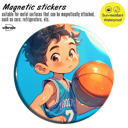 Personalize stickers! NBA,basketball style,Magnetic stickers,Car stickers,car decals,refrigerator decals,car accessories