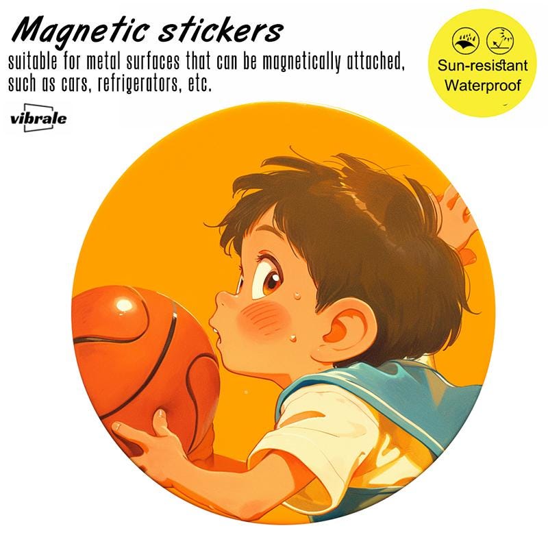 Personalize stickers! NBA,basketball style,Magnetic stickers,Car stickers,car decals,refrigerator decals,car accessories