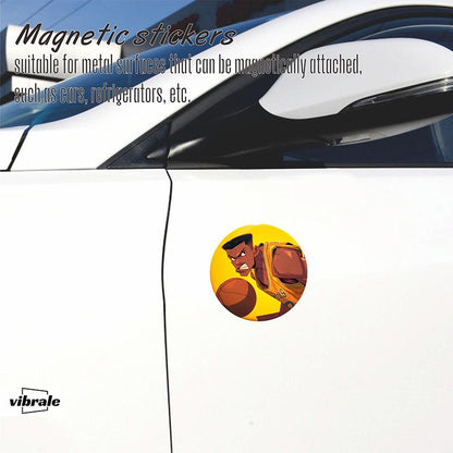 Personalize stickers! NBA,basketball style,Magnetic stickers,Car stickers,car decals,refrigerator decals,car accessories