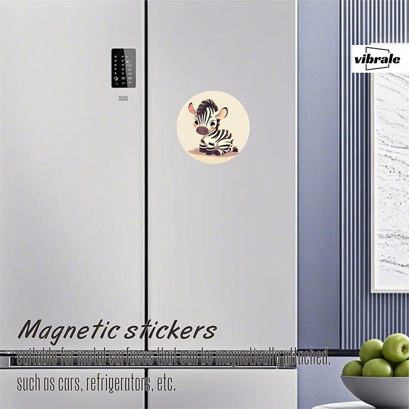 car stickers / animal / Zebra sticker / Mailbox Magnet / Magnetic Decal / Car Accessories / Decorative Magnets