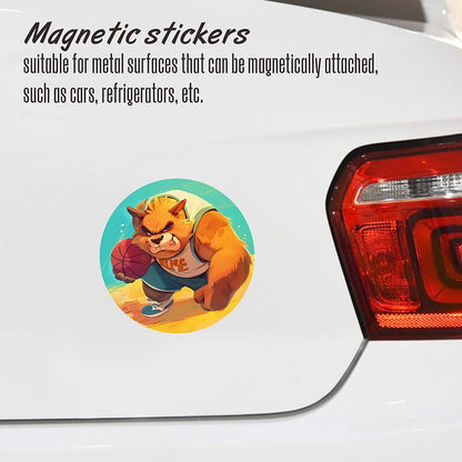 Personalize stickers! NBA,basketball style,Magnetic stickers,Car stickers,car decals,refrigerator decals,car accessories