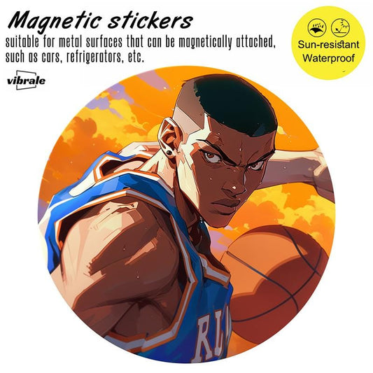 Personalize stickers! NBA,basketball style,Magnetic stickers,Car stickers,car decals,refrigerator decals,car accessories