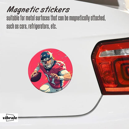 rugby style / NFL / Vinyl Sticker / Custom Car Decal / Personalized Car Magnets / Car Window Sticker / Bumper Sticker