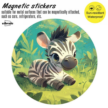 Zebra sticker / animal / car stickers / Car Window Sticker / Personalized Car Decal / Funny Car Sticker / Vehicle Magnet