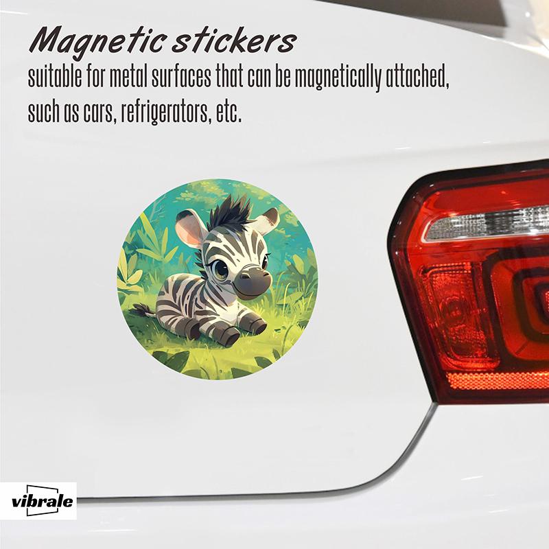 Zebra sticker / animal / car stickers / Car Window Sticker / Personalized Car Decal / Funny Car Sticker / Vehicle Magnet