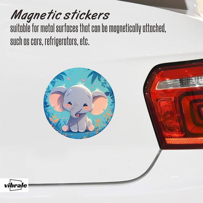 elephant sticker / animal / car stickers / Tailgate Sticker / Personalized Car Decal / Cute Car Magnet / Reflective Car Sticker