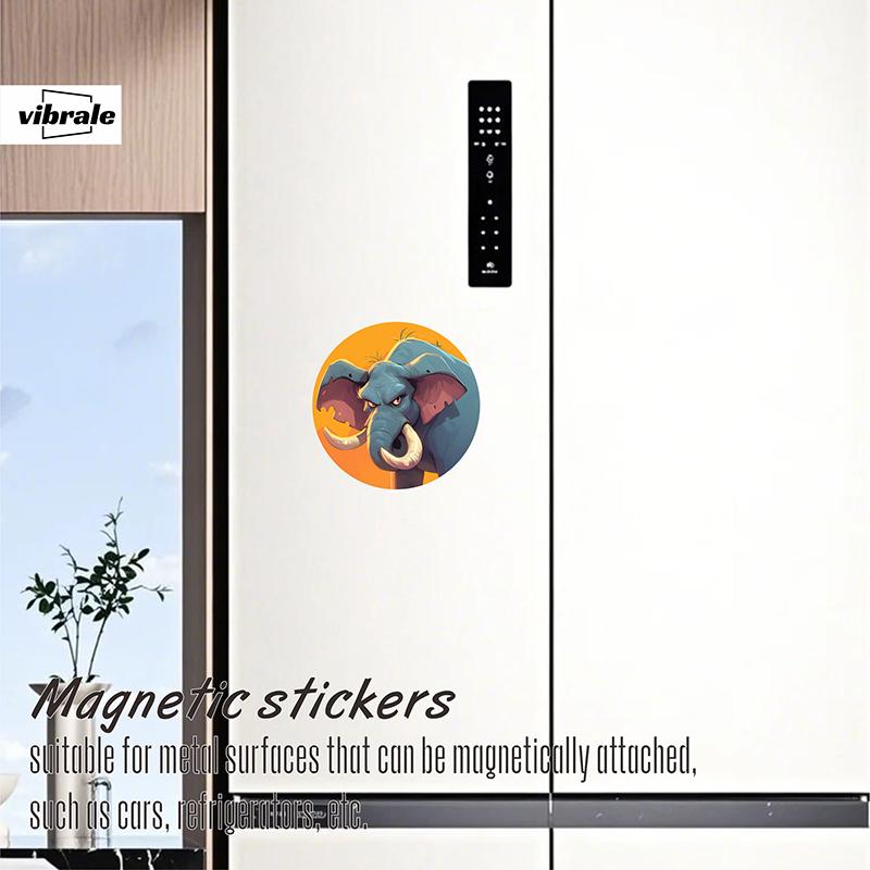 elephant sticker / animal / car stickers / Auto Accessory Sticker / Vinyl Sticker / Fridge Magnet / Magnetic Decal