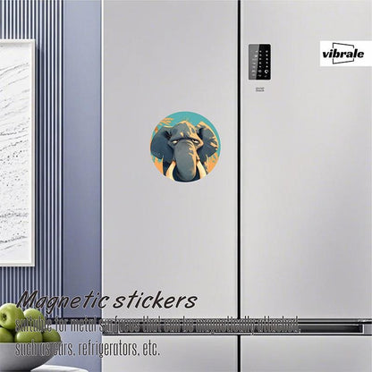 car stickers / animal / elephant sticker / Refrigerator Magnet / Mailbox Magnet / Bumper Sticker / Car Accessories